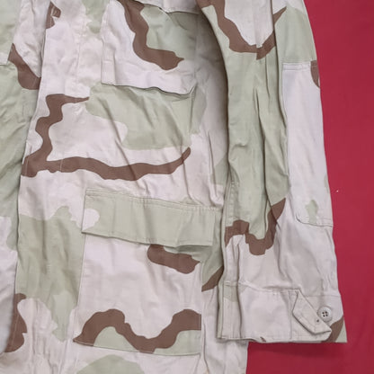 NWT Medium X-Long DCU Desert Camo Top Jacket Uniform (a24 da9-g)