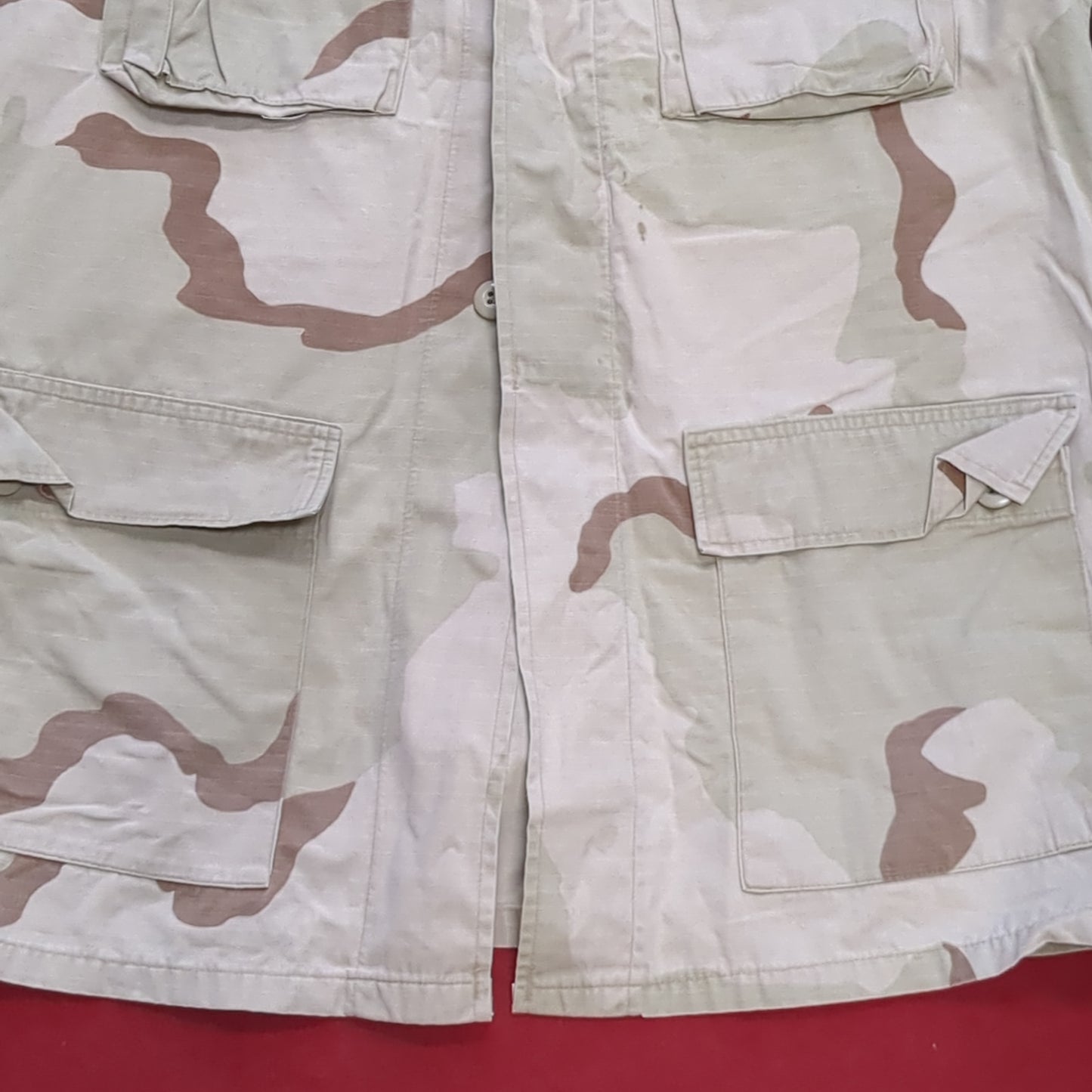 US Army DCU REGULAR X-LONG Desert Camo Uniform Top Used (a24- da9-MH62)