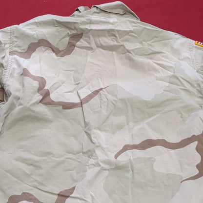 US Army DCU REGULAR X-LONG Desert Camo Uniform Top Used (a24- da9-MH62)