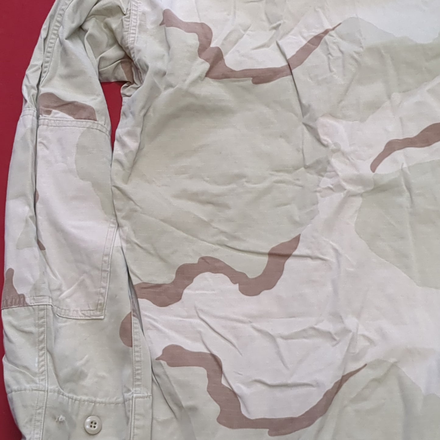 US Army DCU REGULAR X-LONG Desert Camo Uniform Top Used (a24- da9-MH62)