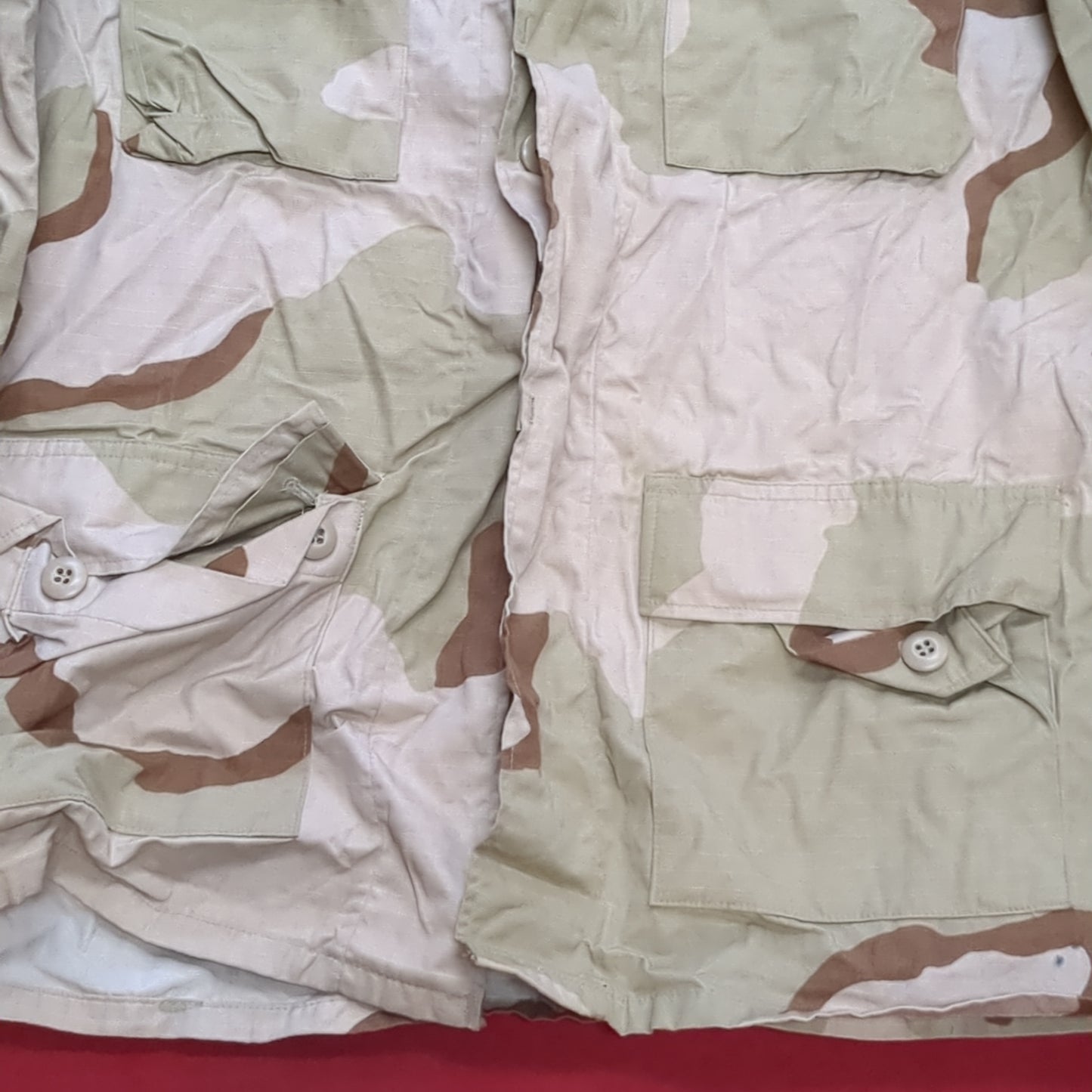 Medium Long DCU Desert Camo Top Jacket Uniform Excellent Condition (a24 da9-v)