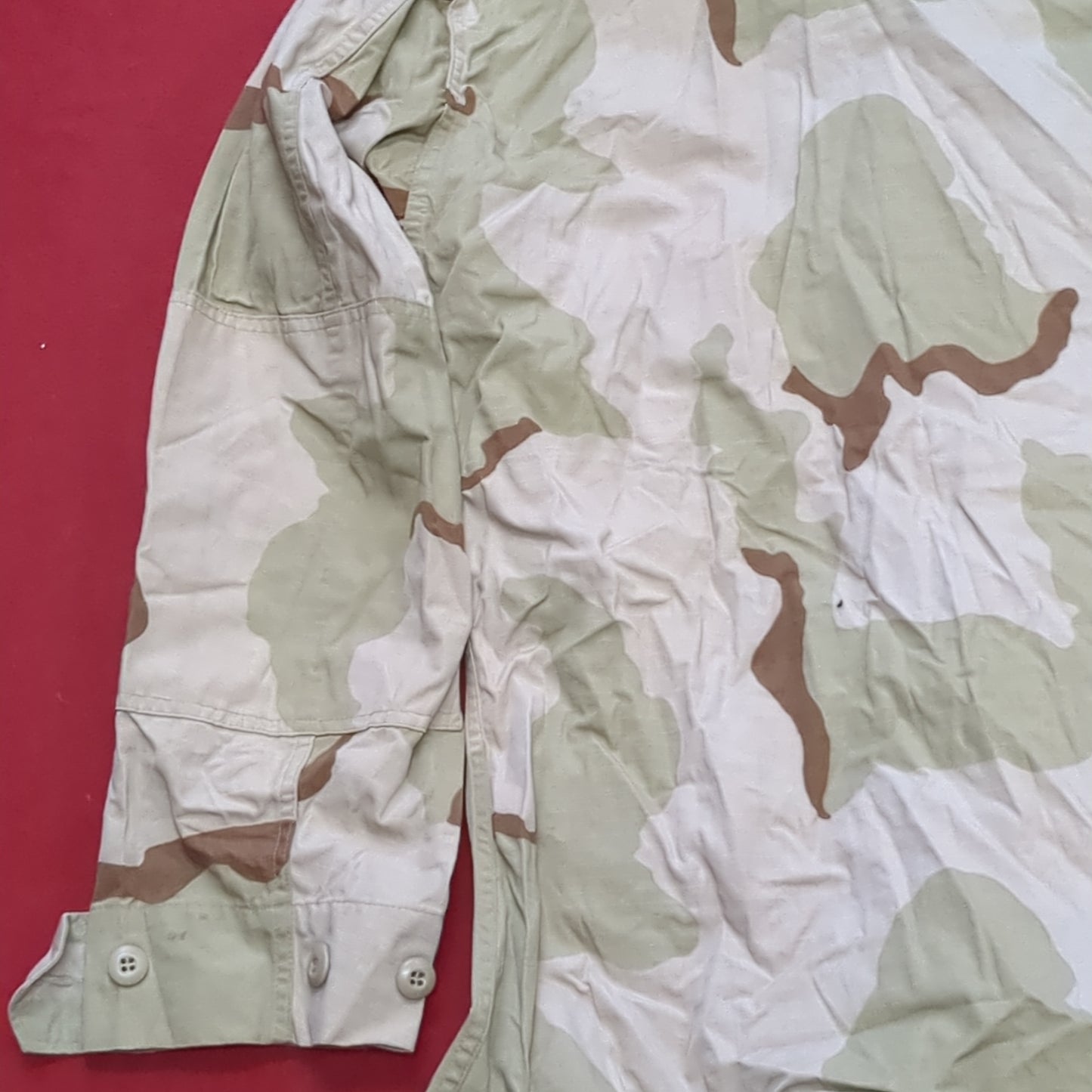 Medium Long DCU Desert Camo Top Jacket Uniform Excellent Condition (a24 da9-v)