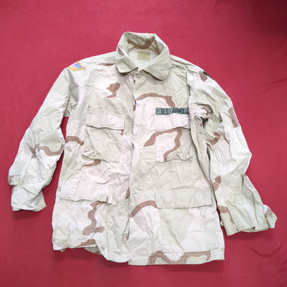 Medium Regular DCU Desert Camo Top Jacket Uniform Good Condition (a24 da9-O)