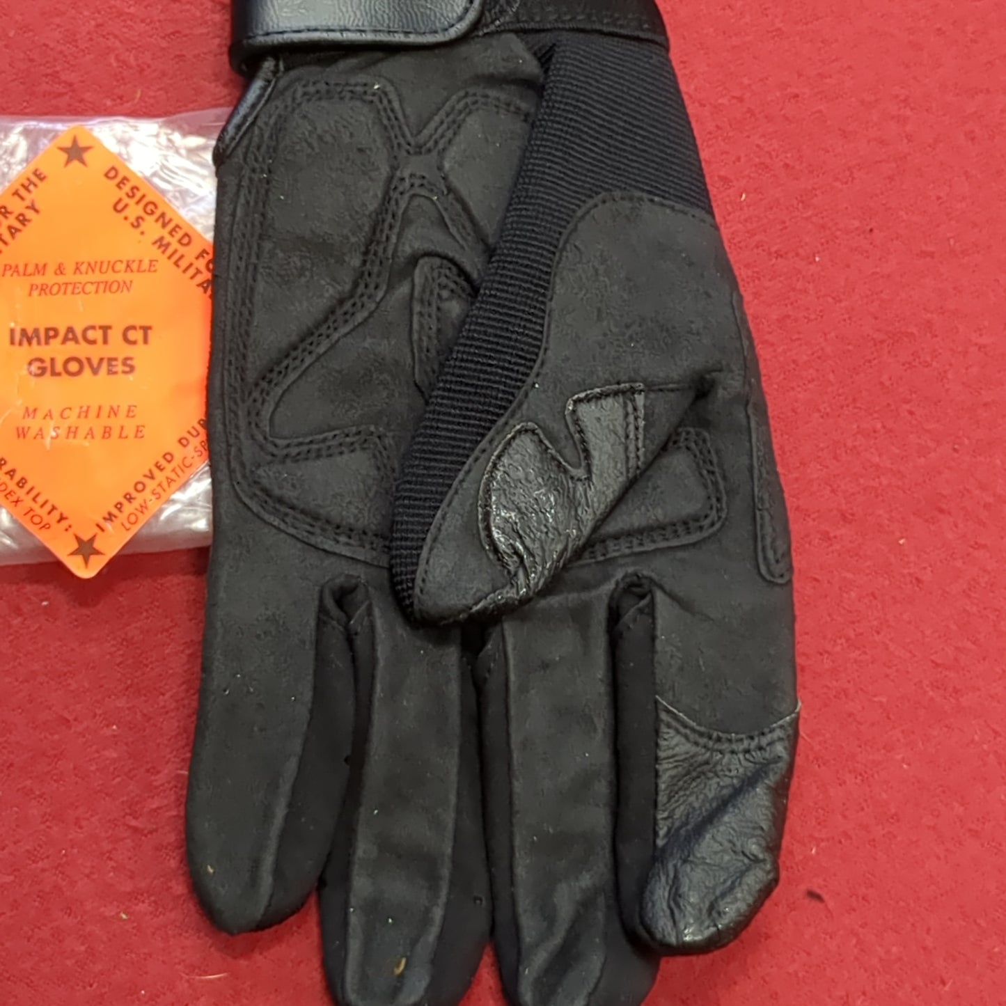 NOS Southwest Motorsports Impact CT Gloves Military Stock Large 10 (42cr- cb3-SEP08)