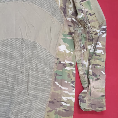 US Army Medium Turtleneck Type 1 Combat OCP Multicam FRAC Top Shirt Used (cso- fa10-SEP26)