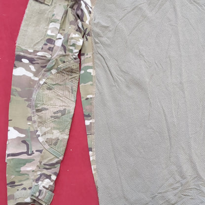 US Army Medium Turtleneck Type 1 Combat OCP Multicam FRAC Top Shirt Used (cso- fa10-SEP26)