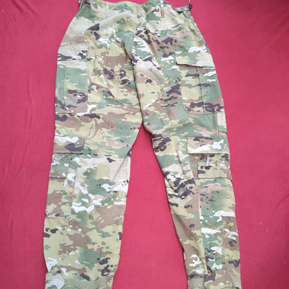 SET of US Army Flight Large Short Combat Aircrew Uniform Top Pants OCP Multicam Good Condition (fc06-SEP47)