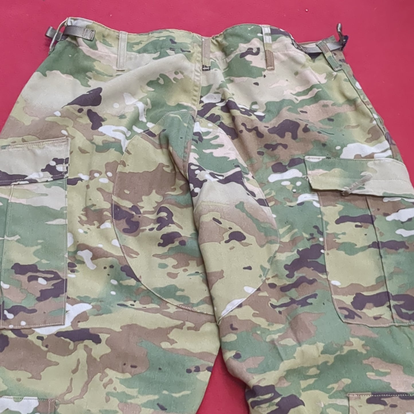 SET of US Army Flight Large Short Combat Aircrew Uniform Top Pants OCP Multicam Good Condition (fc06-SEP47)