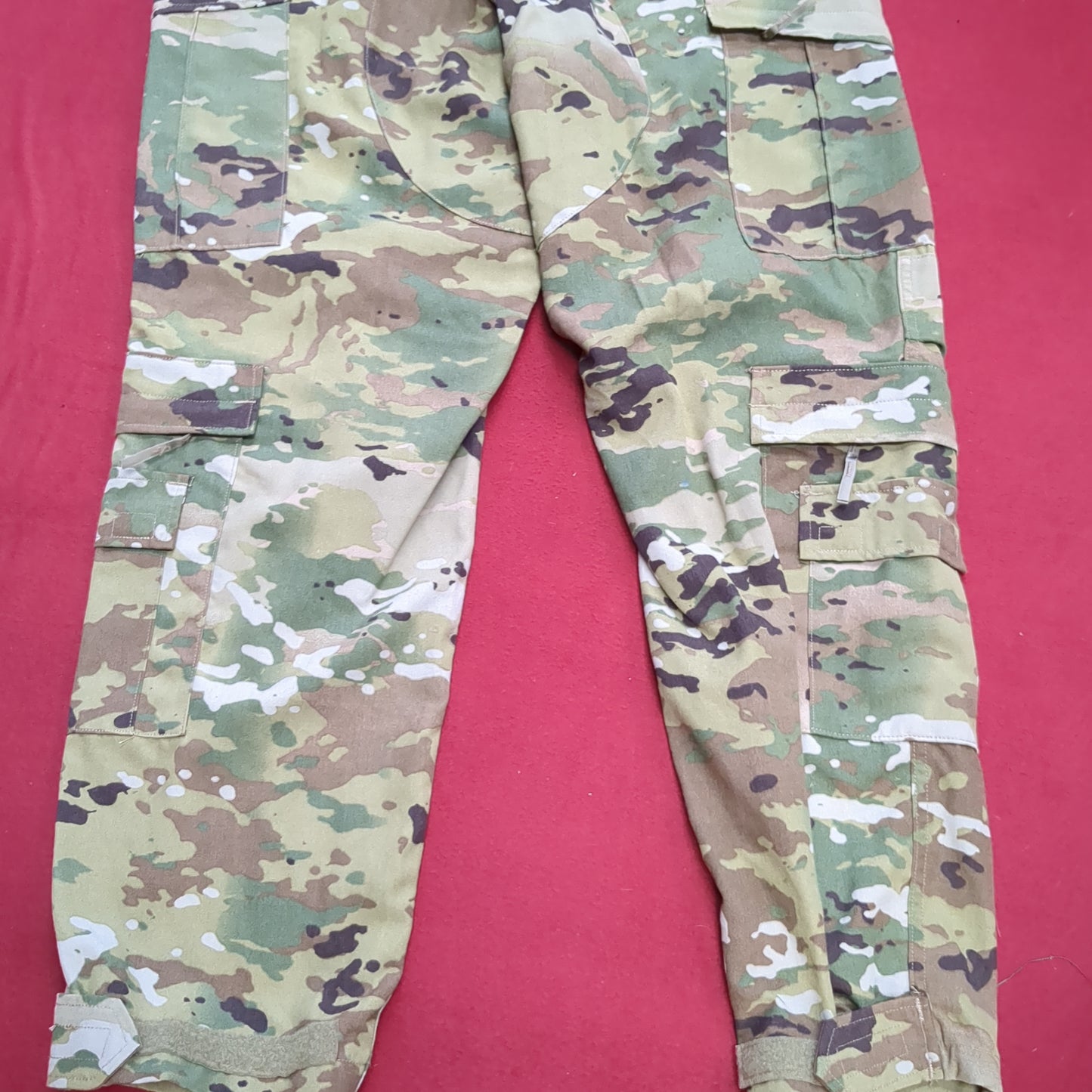 SET of US Army Flight Large Short Combat Aircrew Uniform Top Pants OCP Multicam Good Condition (fc06-SEP47)