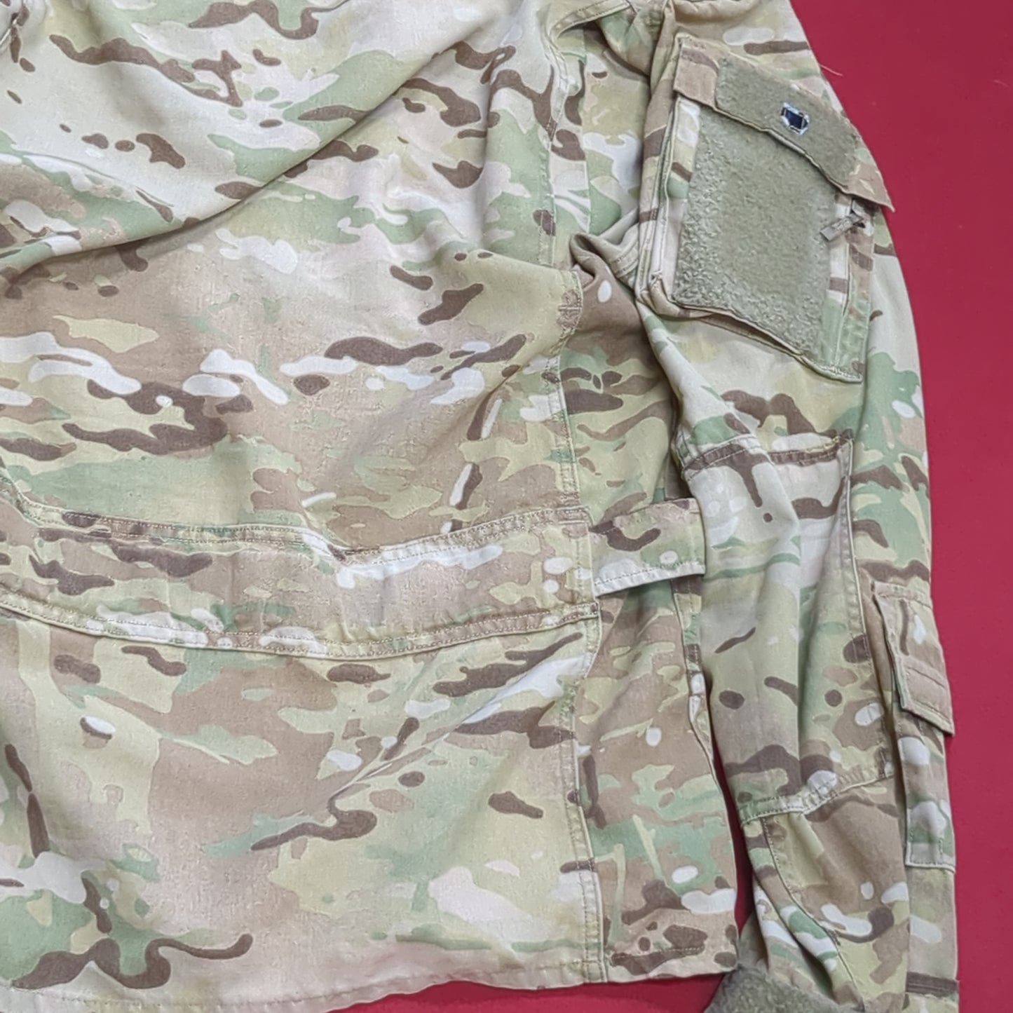 SET of US Army Flight Large Short Combat Aircrew Uniform Top Pants OCP Multicam Good Condition (fc06-SEP47)