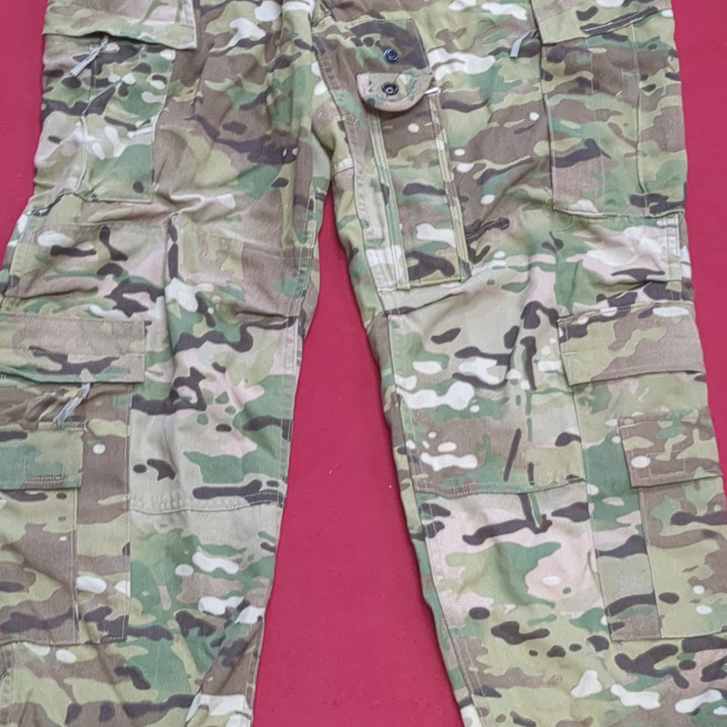 SET of US Army Flight Large Short Combat Aircrew Uniform Top Pants OCP Multicam Good Condition (ocp3- fa17-SEP48)