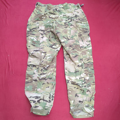 SET of US Army Flight Large Short Combat Aircrew Uniform Top Pants OCP Multicam Good Condition (ocp3- fa17-SEP48)