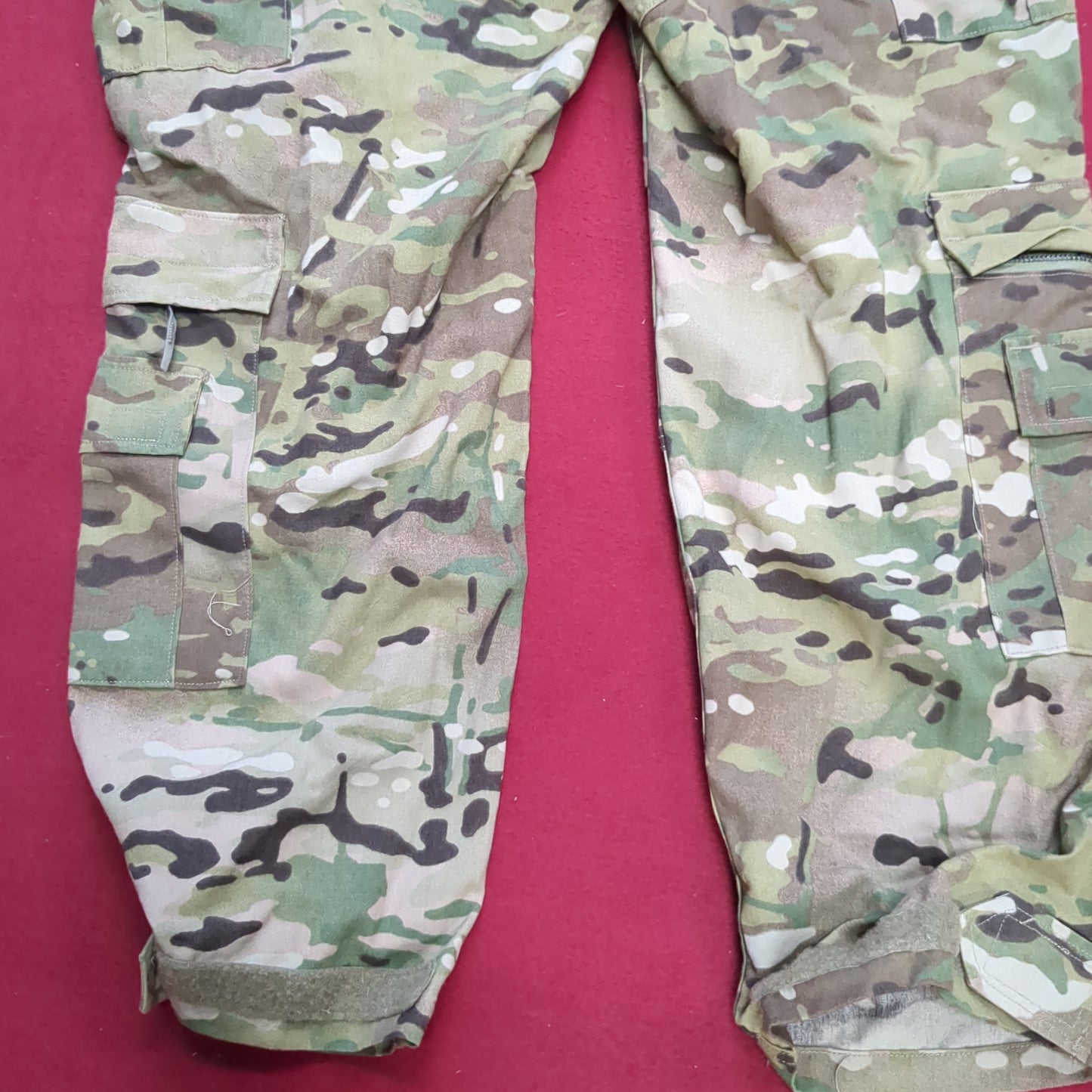 SET of US Army Flight Large Short Combat Aircrew Uniform Top Pants OCP Multicam Good Condition (ocp3- fa17-SEP48)