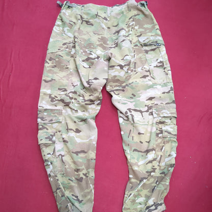 SET of US Army Flight Large Short Combat Aircrew Uniform Top Pants OCP Multicam Good Condition (ocp3- fa17-SEP50)