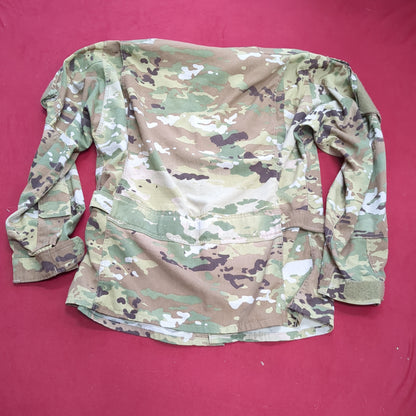 SET of US Army Flight Large Short Combat Aircrew Uniform Top Pants OCP Multicam Good Condition (ocp3- fa17-SEP50)