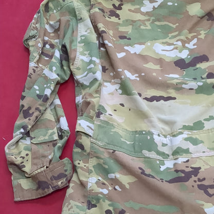 SET of US Army Flight Large Short Combat Aircrew Uniform Top Pants OCP Multicam Good Condition (ocp3- fa17-SEP50)