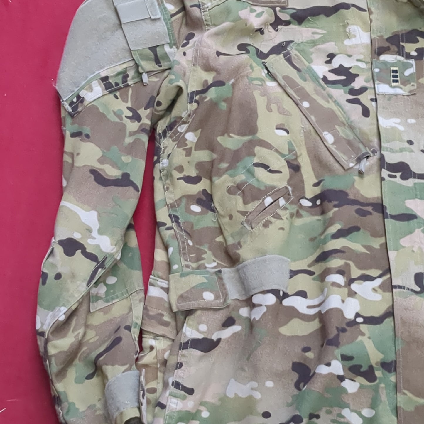 SET of US Army Flight Large Short Combat Aircrew Uniform Top Pants OCP Multicam Good Condition (ocp2- fa18-SEP51)