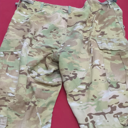 SET of US Army Flight Large Short Combat Aircrew Uniform Top Pants OCP Multicam Good Condition (ocp2- fa18-SEP51)