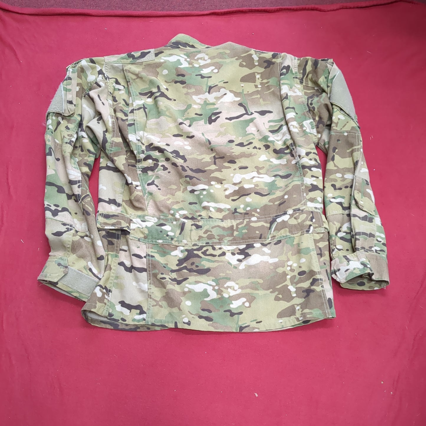 SET of US Army Flight Large Short Combat Aircrew Uniform Top Pants OCP Multicam Good Condition (ocp2- fa18-SEP51)