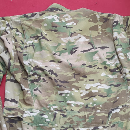 SET of US Army Flight Large Short Combat Aircrew Uniform Top Pants OCP Multicam Good Condition (ocp2- fa18-SEP51)