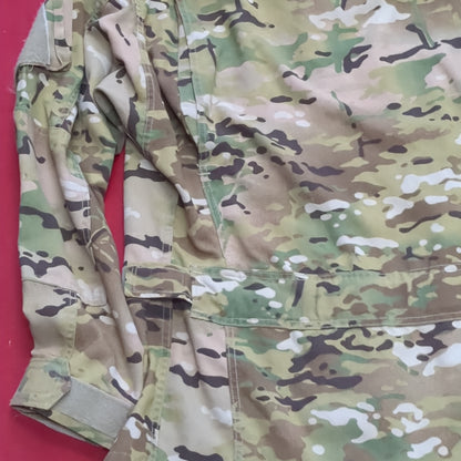 SET of US Army Flight Large Short Combat Aircrew Uniform Top Pants OCP Multicam Good Condition (ocp2- fa18-SEP51)