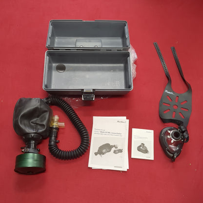 NOS Ambu RDIC Military Mark III Resuscitator w/ Case, Facemask and Filter (ws-SEP53)