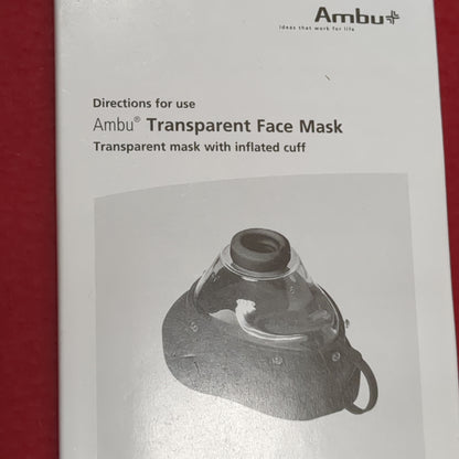 NOS Ambu RDIC Military Mark III Resuscitator w/ Case, Facemask and Filter (ws-SEP53)