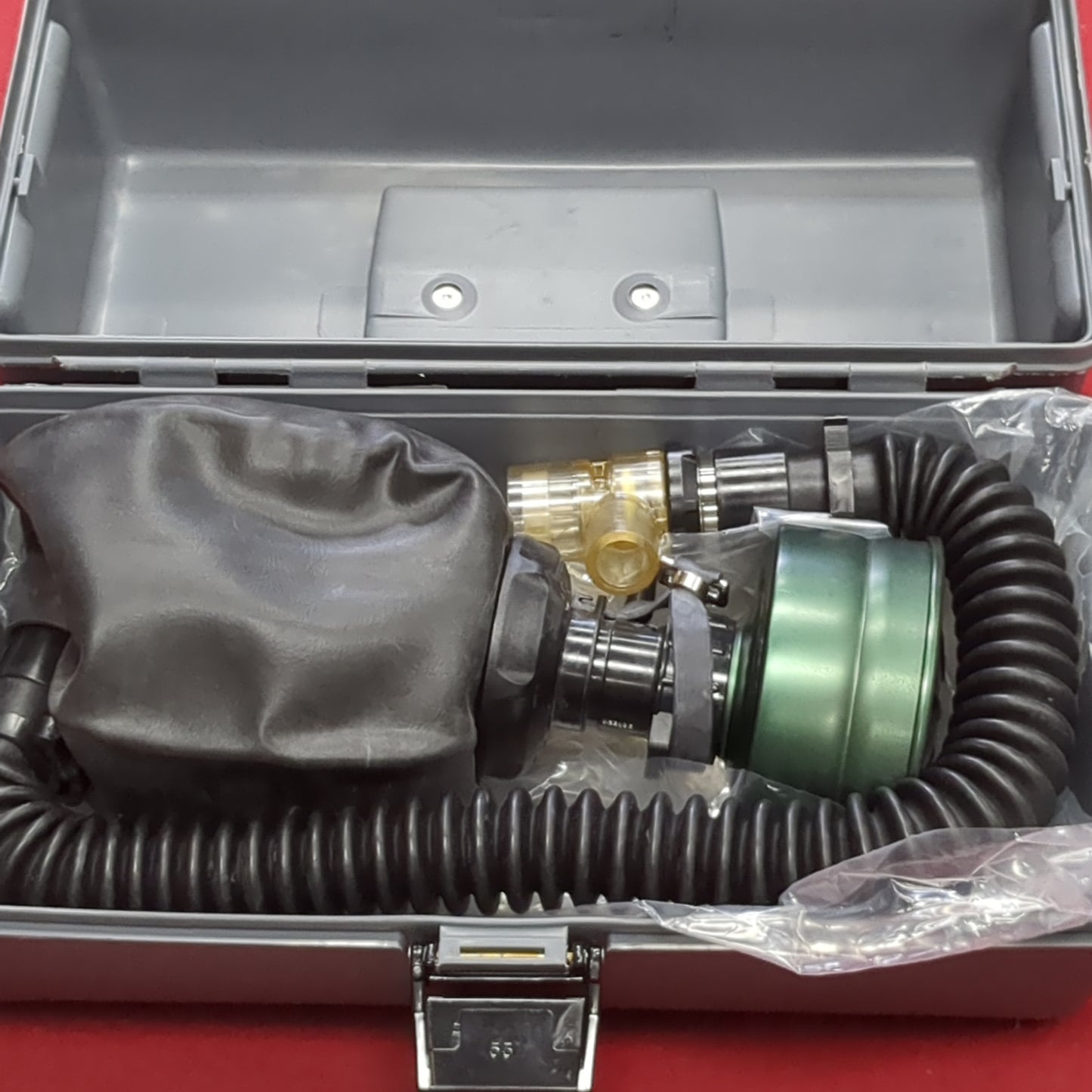 NOS Ambu RDIC Military Mark III Resuscitator w/ Case, Facemask and Filter (ws-SEP53)