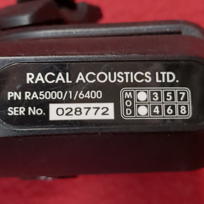 Racal Headset Mic H-387/VRC Intercom Sincgars Radio HMMWV M998 (COM1-MH398)