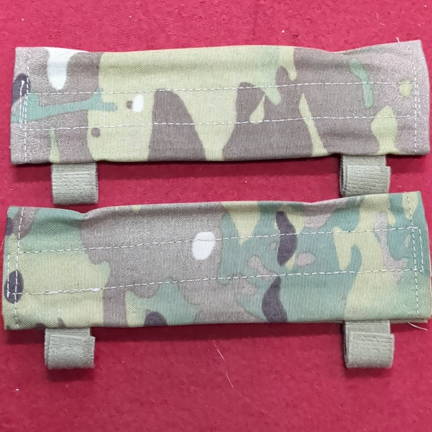 *SET of 2* OCP Velcro Shoulder Strap Pad Covers Good Condition (36cr-21)