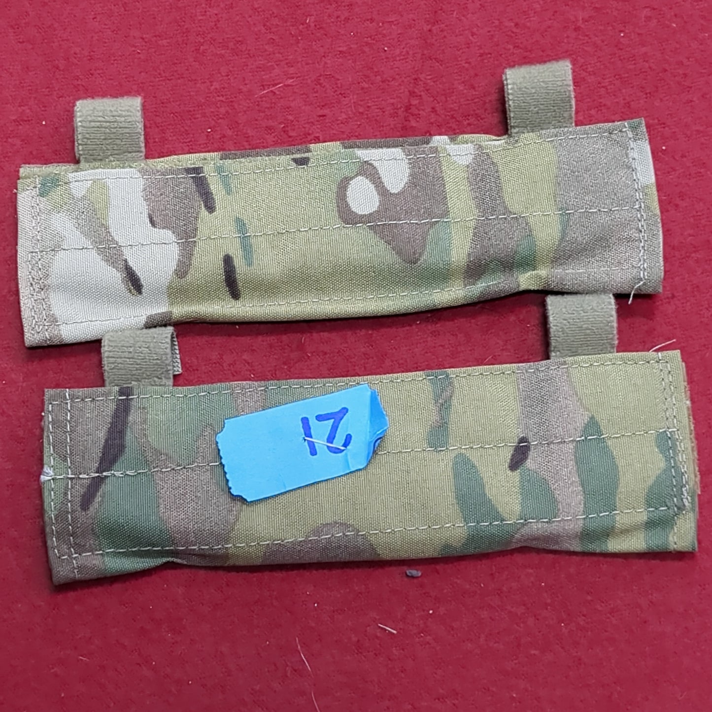 *SET of 2* OCP Velcro Shoulder Strap Pad Covers Good Condition (36cr-21)