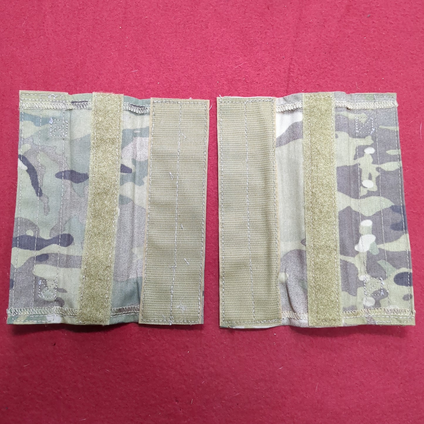 *SET of 2* OCP Velcro Shoulder Strap Pad Covers Good Condition (36cr-21)