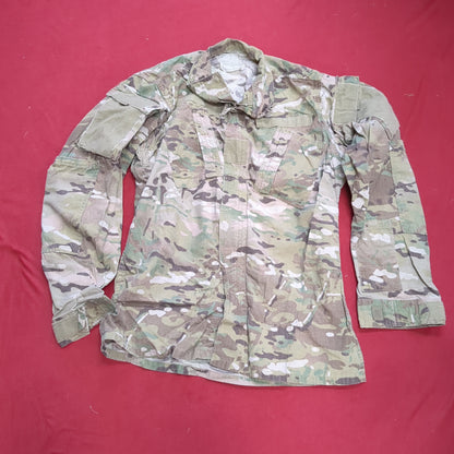 US Army Small Long FRAC Multicam Uniform Top Shirt Good Condition (ec10-g415)