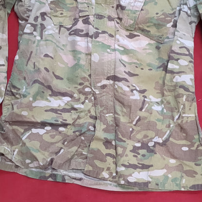 US Army Small Long FRAC Multicam Uniform Top Shirt Good Condition (ec10-g415)