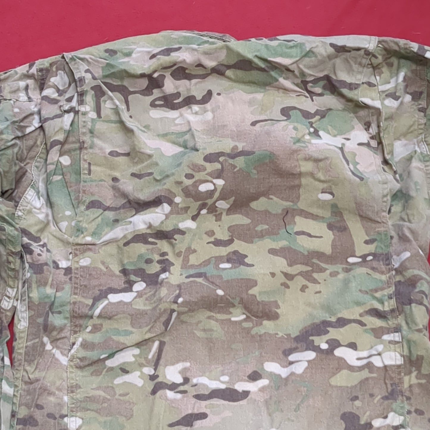 US Army Small Long FRAC Multicam Uniform Top Shirt Good Condition (ec10-g415)