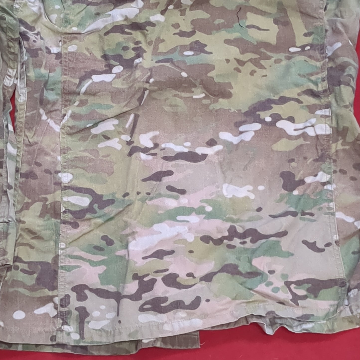 US Army Small Long FRAC Multicam Uniform Top Shirt Good Condition (ec10-g415)