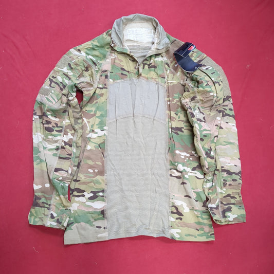 NWT US Army Deployment Small Quarter Zip Combat Shirt OCP Mulitcam 1/4 (cso4-YLU171)