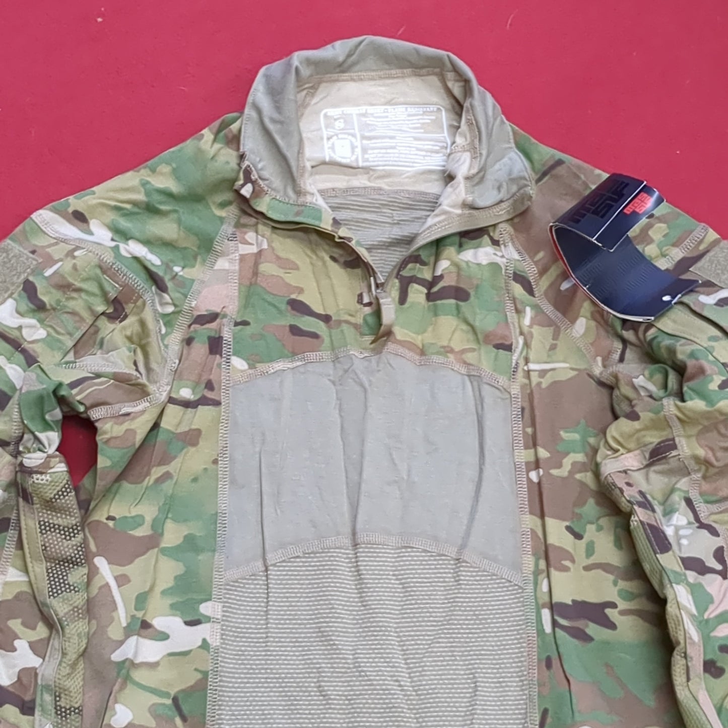 NWT US Army Deployment Small Quarter Zip Combat Shirt OCP Mulitcam 1/4 (cso4-YLU171)