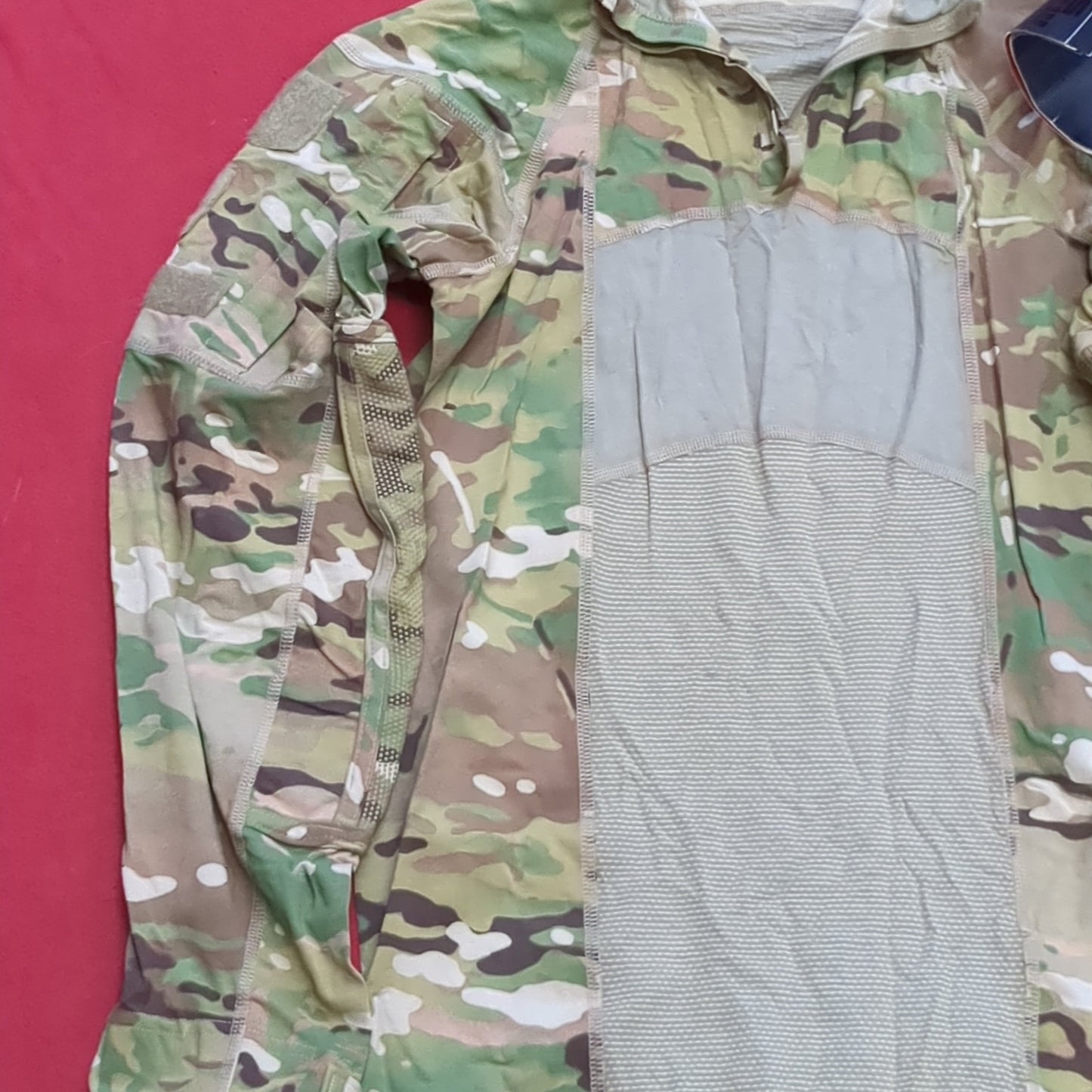 NWT US Army Deployment Small Quarter Zip Combat Shirt OCP Mulitcam 1/4 (cso4-YLU171)