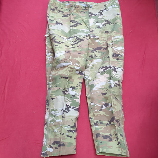 US Army Free EWOL Trousers Large Long Flame Resistant OCP Mulitcam Excellent Condition *ec11-17*