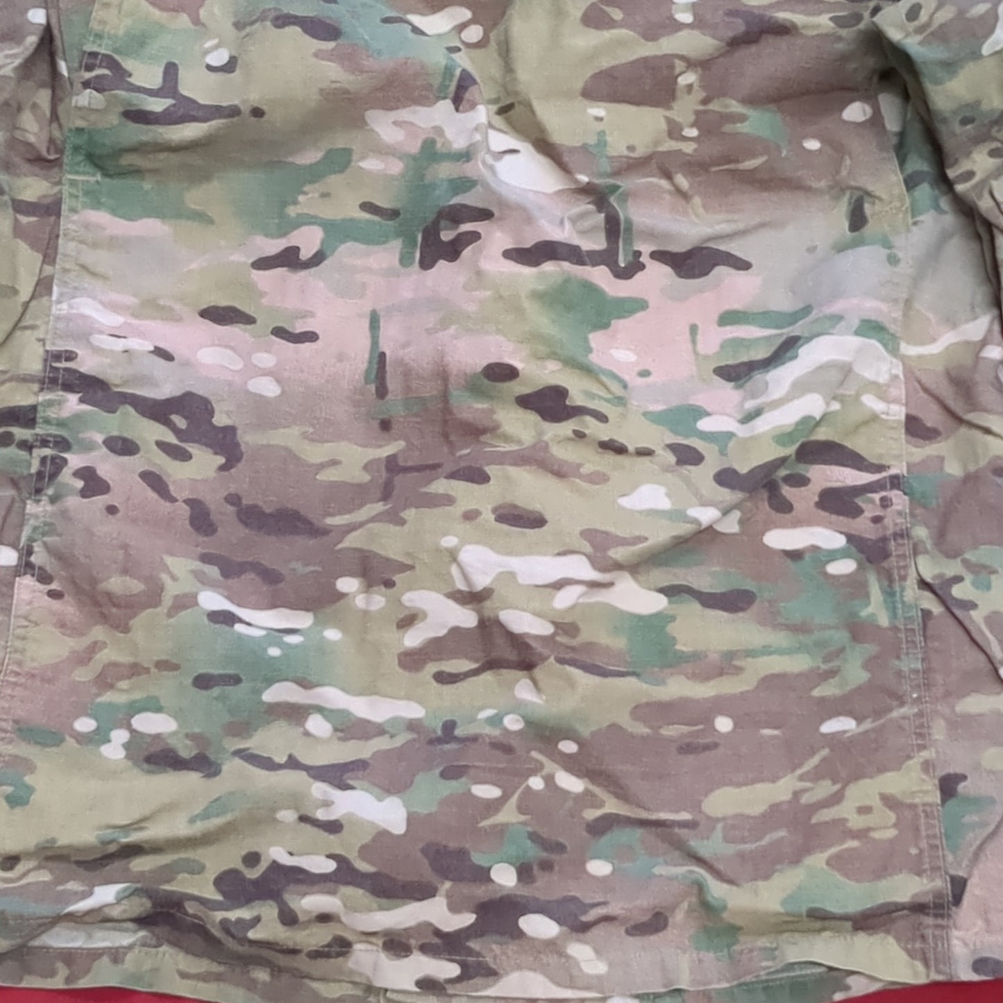 US Army  Medium Regular FRAC Multicam Uniform Top Shirt Good Condition (ec10-g413)