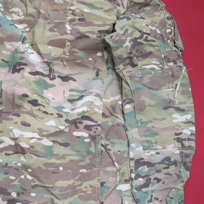 US Army  Medium Regular FRAC Multicam Uniform Top Shirt Good Condition (ec10-g413)