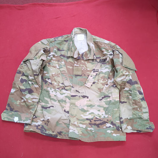 SMALL SHORT Traditional OCP Uniform Top Jacket US Army Air Force Good Condition (ec11-1)