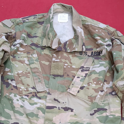 SMALL SHORT Traditional OCP Uniform Top Jacket US Army Air Force Good Condition (ec11-1)