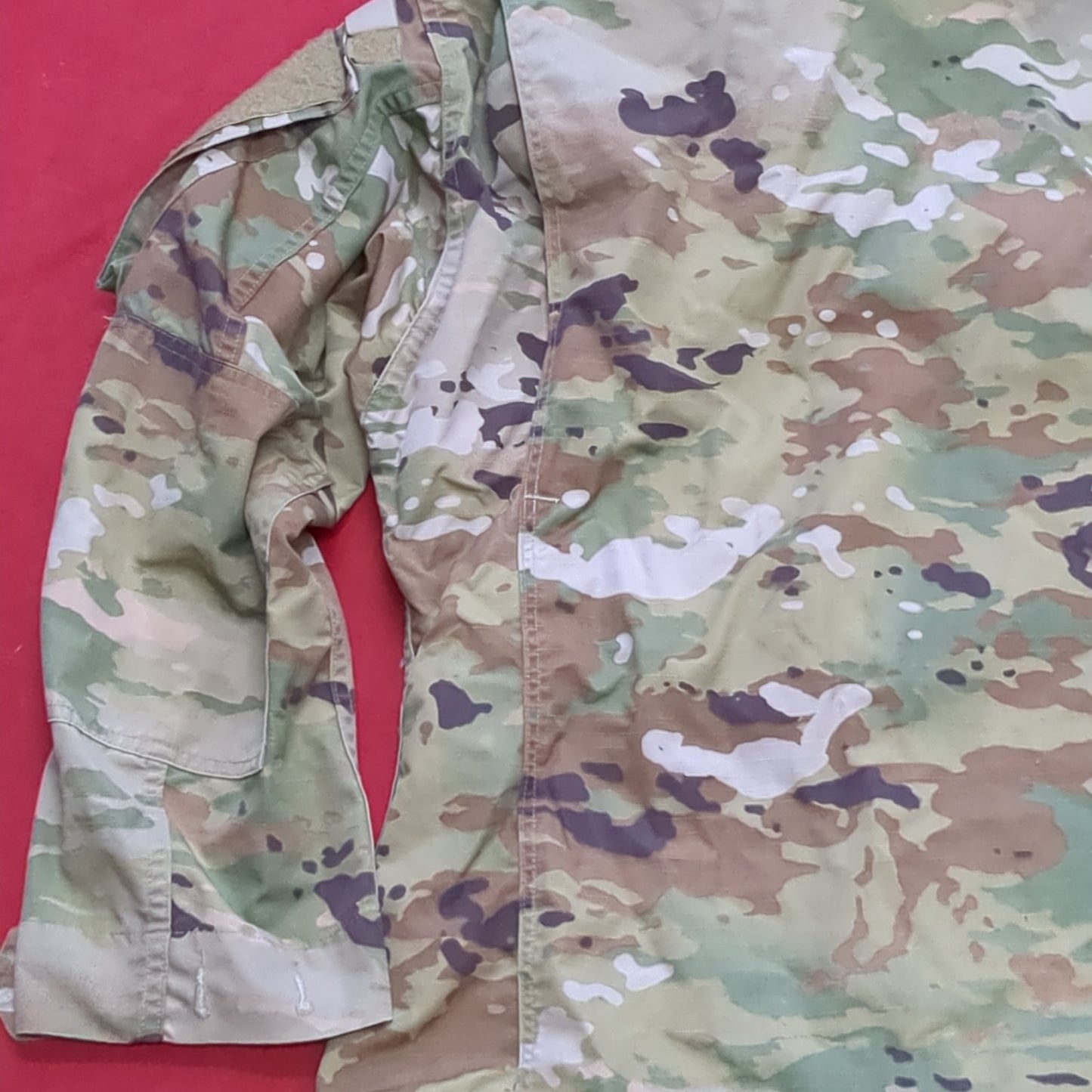 SMALL SHORT Traditional OCP Uniform Top Jacket US Army Air Force Good Condition (ec11-1)