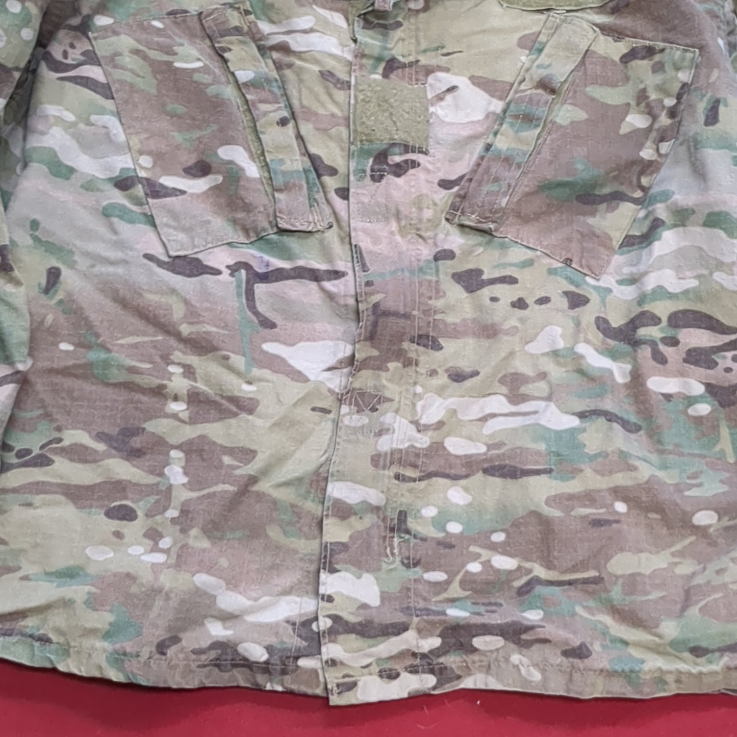 SMALL SHORT Deployment Frac Multicam OCP Uniform Top Jacket US Army Air Force Used  (17g ocp2- fa18-14)