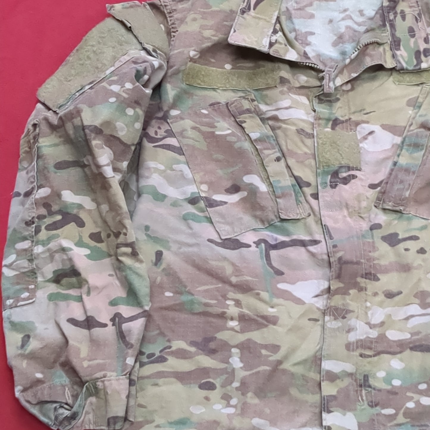 SMALL SHORT Deployment Frac Multicam OCP Uniform Top Jacket US Army Air Force Used  (17g ocp2- fa18-14)