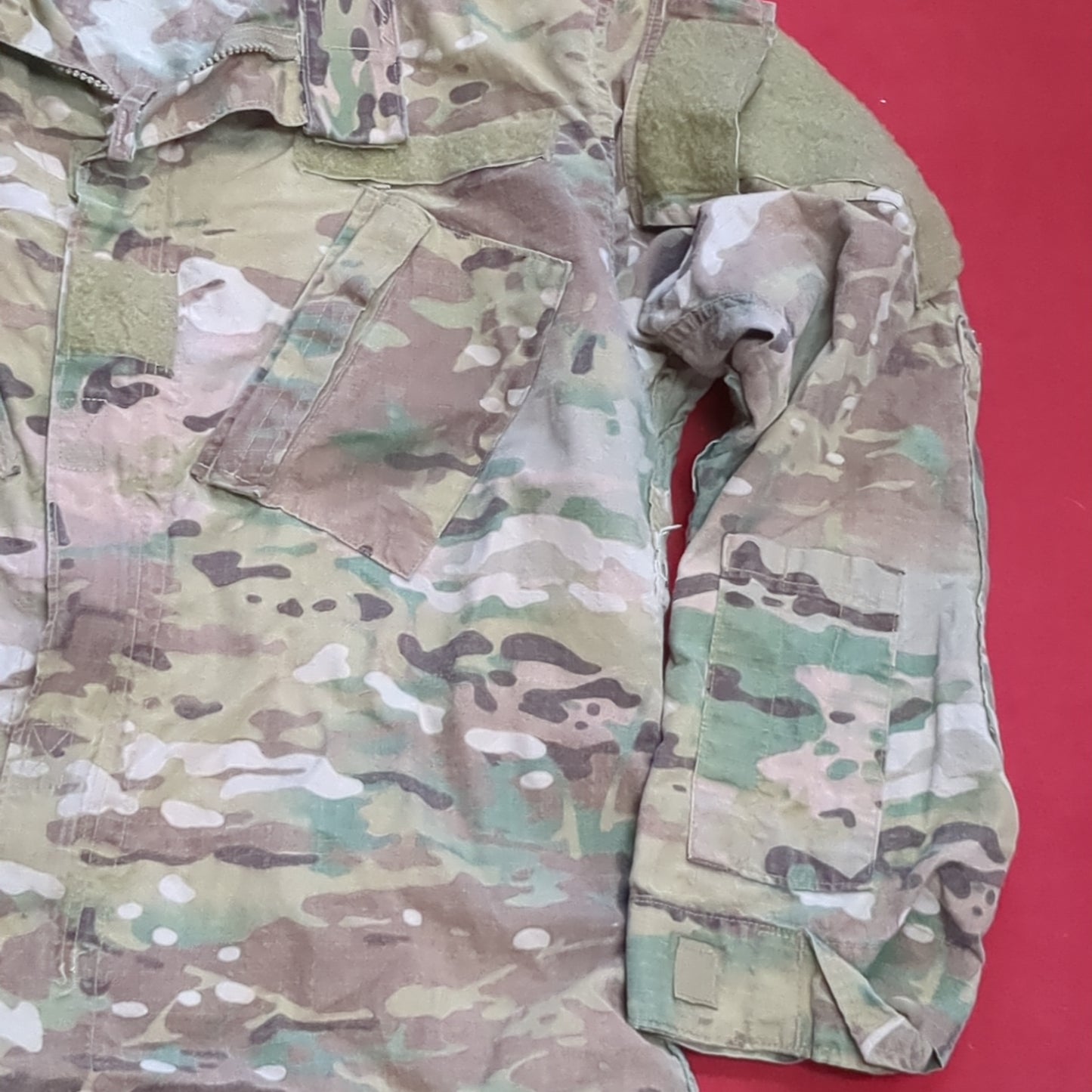 SMALL SHORT Deployment Frac Multicam OCP Uniform Top Jacket US Army Air Force Used  (17g ocp2- fa18-14)