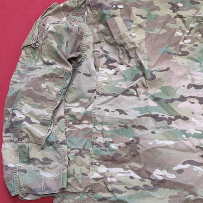 SMALL SHORT Deployment Frac Multicam OCP Uniform Top Jacket US Army Air Force Used  (17g ocp2- fa18-14)