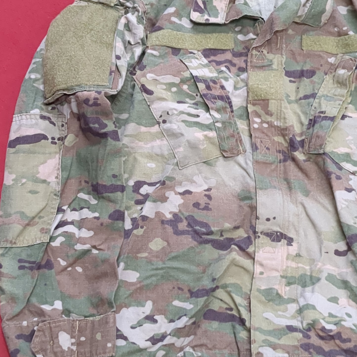 SMALL SHORT Deployment Frac Multicam OCP Uniform Top Jacket US Army Air Force Good Condition (ec11-3)